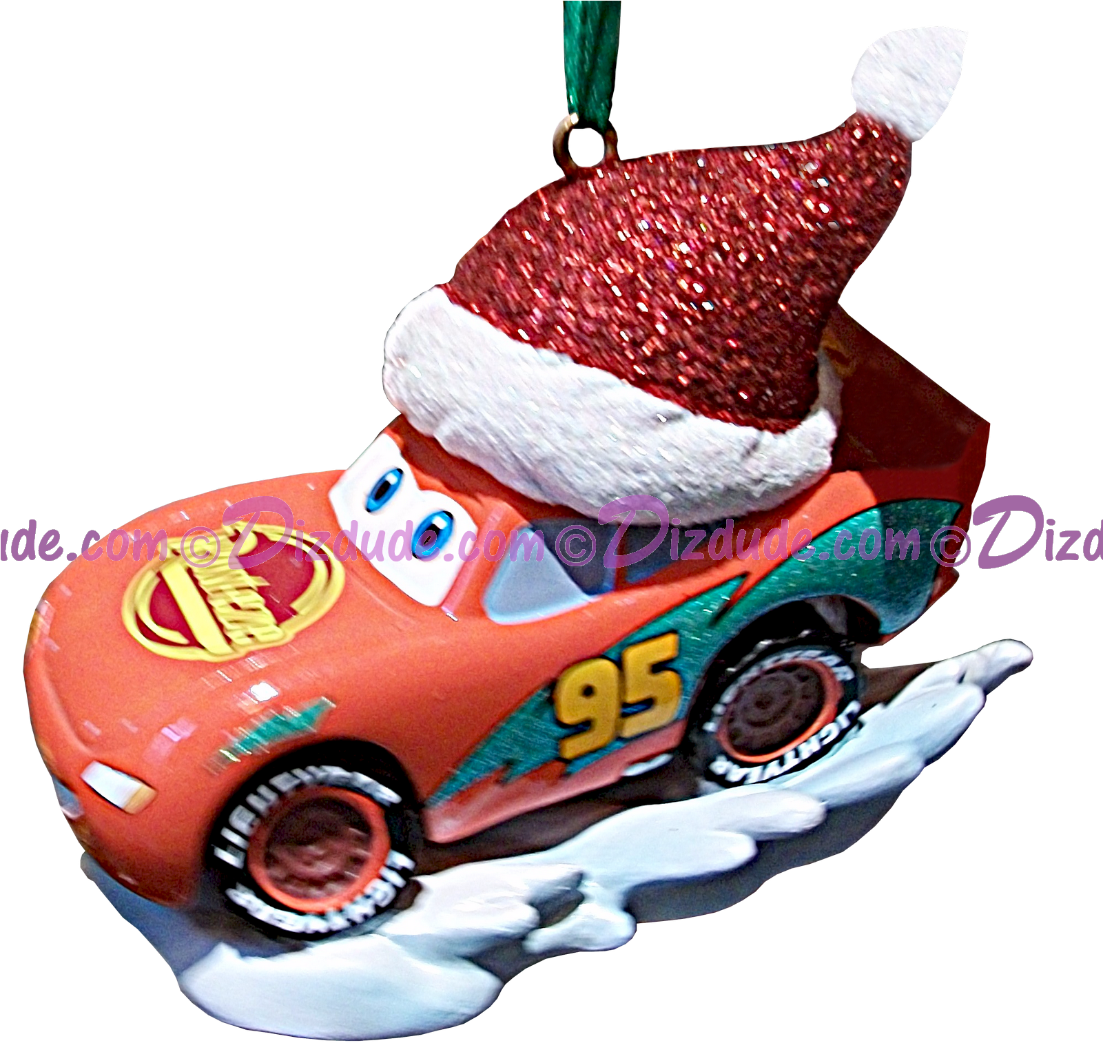 Front Of The Disney Pixar "cars" Lightning Mcqueen - Cars Christmas Lightning Mcqueen (1600x1544), Png Download
