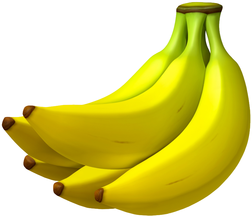 Donkey Kong Banana Bunch (828x714), Png Download