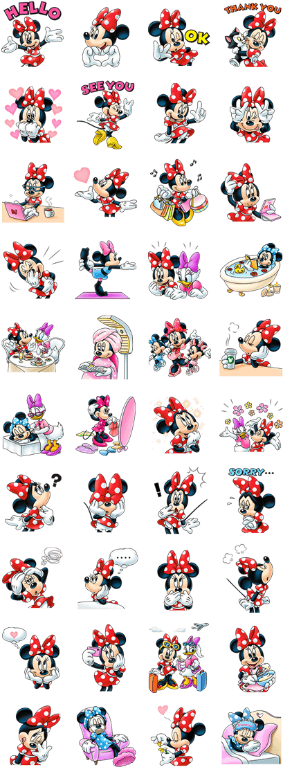 Sweet Days - Minnie Mouse (420x1121), Png Download