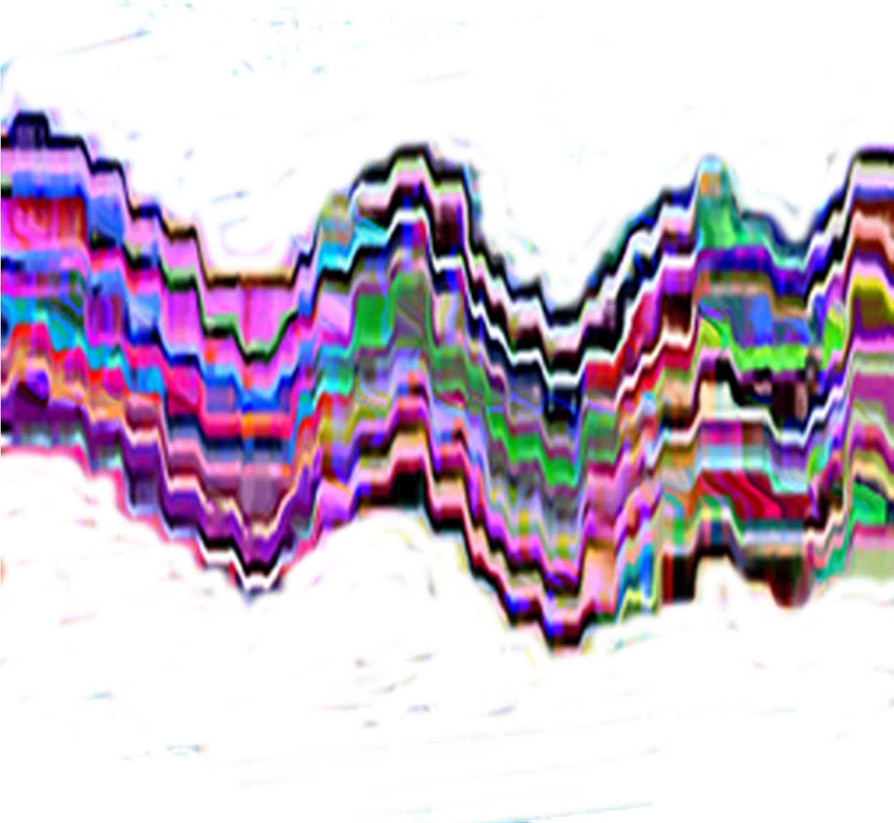 This Was A Picture I Used When I Was Exploring Glitch - Glitch (1250x1250), Png Download