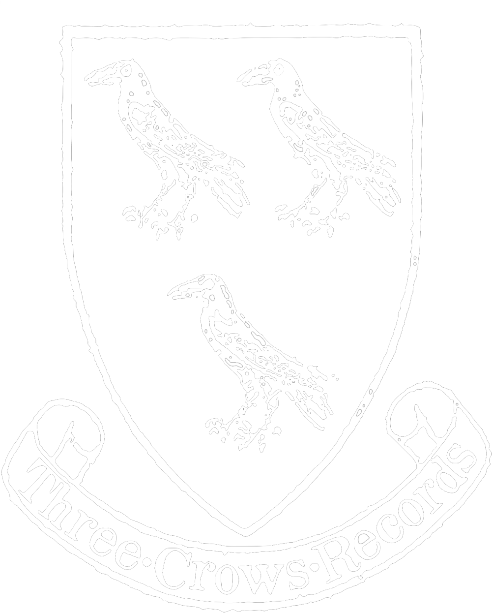 White 3 Crow - Sketch (1000x1253), Png Download