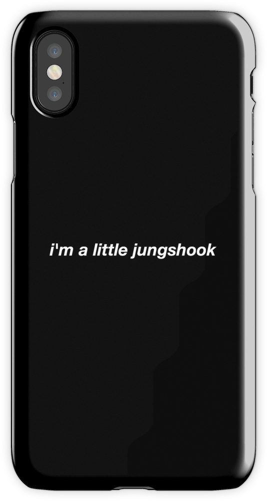 "jungshook" Jungkook Bts Iphone X Snap Case - Iphone (750x1000), Png Download