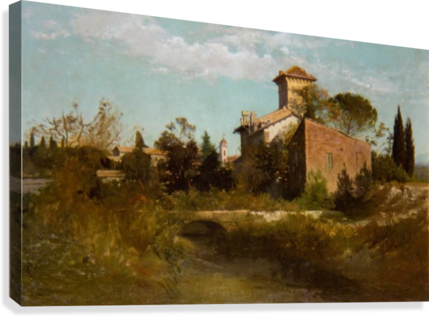 Tombstone Blues And Moorish Canvas Print - Josep Tapiró Baró Paintings (429x317), Png Download