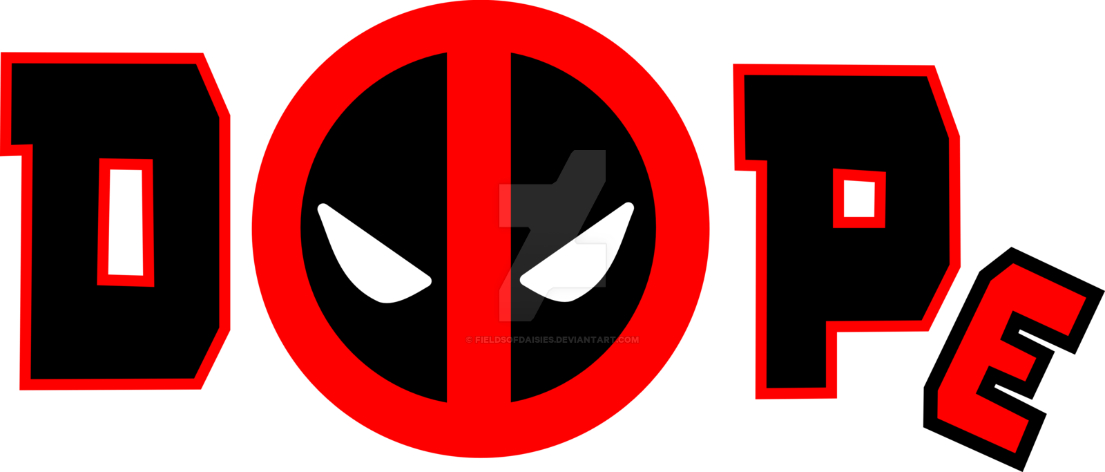 Deadpool Is Dope By Fieldsofdaisies On Deviantart Picture - Deadpool Dope Art (1368x584), Png Download