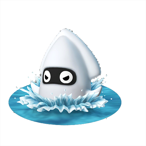 Mp9 Blooper Bust - Mario Party 9 Blooper (480x480), Png Download