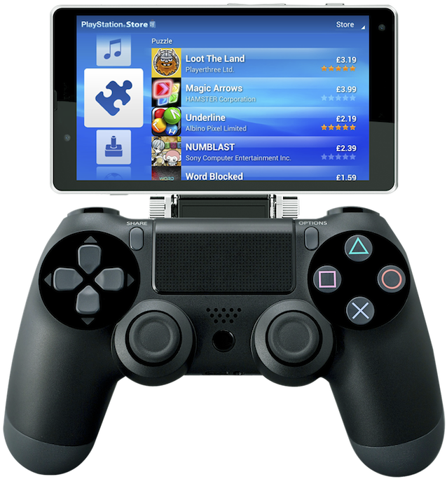 Android Clip Ps4 Controller - Nyko Smart Clip Ps4 (640x696), Png Download