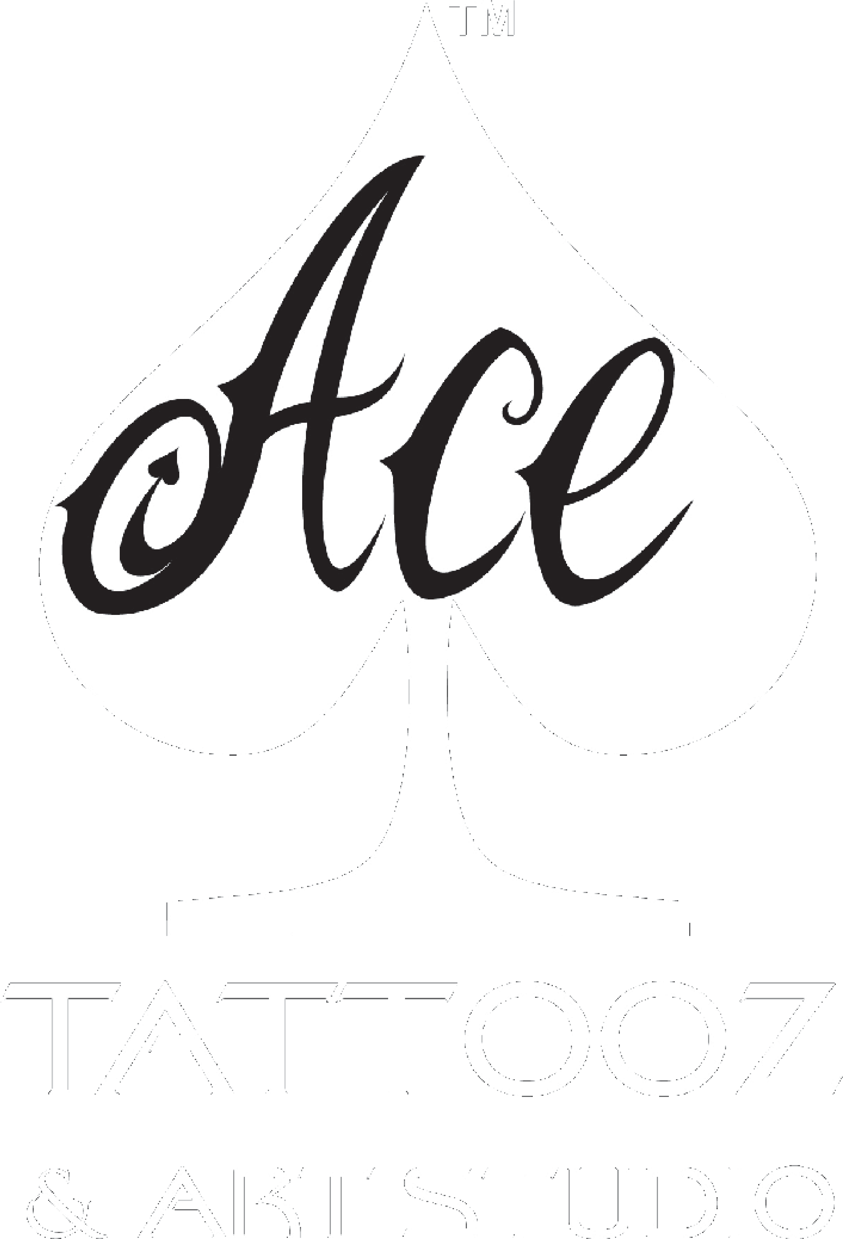 Ace Tattooz Logo Png (3222x4390), Png Download