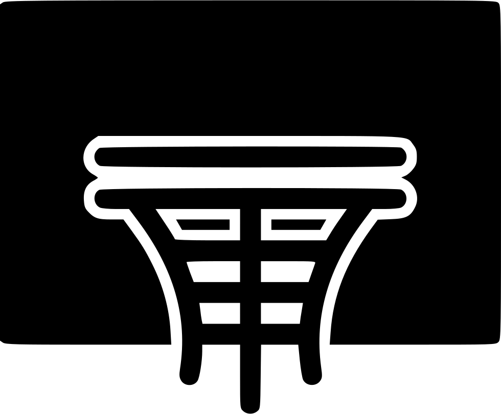 Basketball Hoop - - Basketball (980x810), Png Download