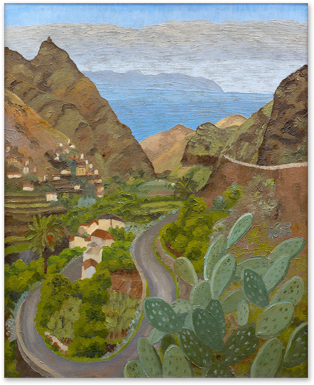 Mn750 Agaete Gran Canaria Thumb - Cedric Morris Beyond The Garden Wall (800x800), Png Download