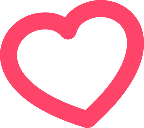 Download Cute Heart Shape Clipart PNG Image with No Background 