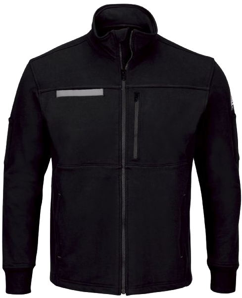 Male Zip Front Fleece Jacket-cotton/spandex Blend - North Face Thermal 3d Jacket (600x600), Png Download