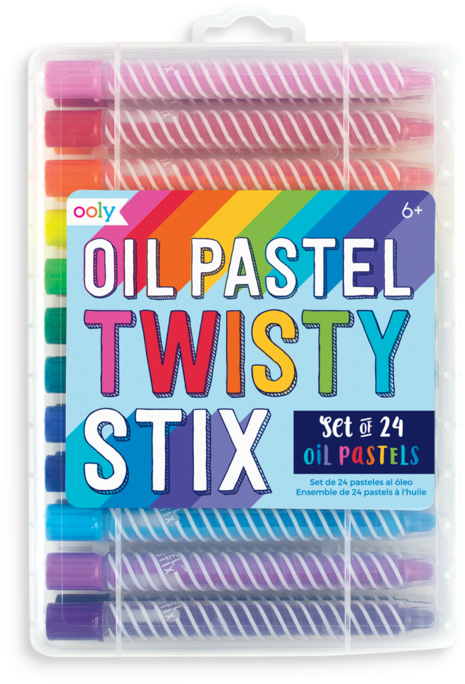 Set Of Oil Pastel Twisty Stix - Oil Pastel Twisty Stix By International Arrivals (400x400), Png Download