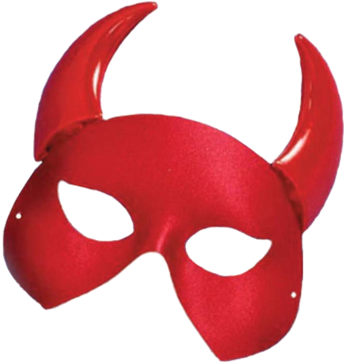 Devil Horn Png - Devil Mask (500x793), Png Download