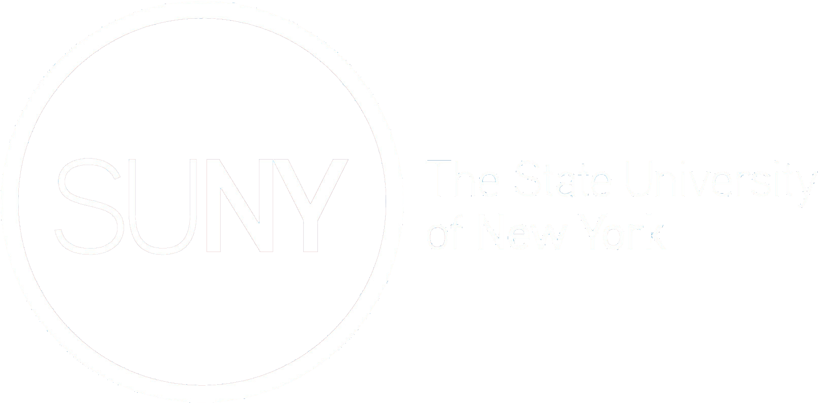 Suny System Main Logo - Circle (1777x877), Png Download