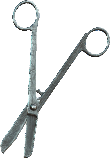 Bandage Scissors (526x705), Png Download