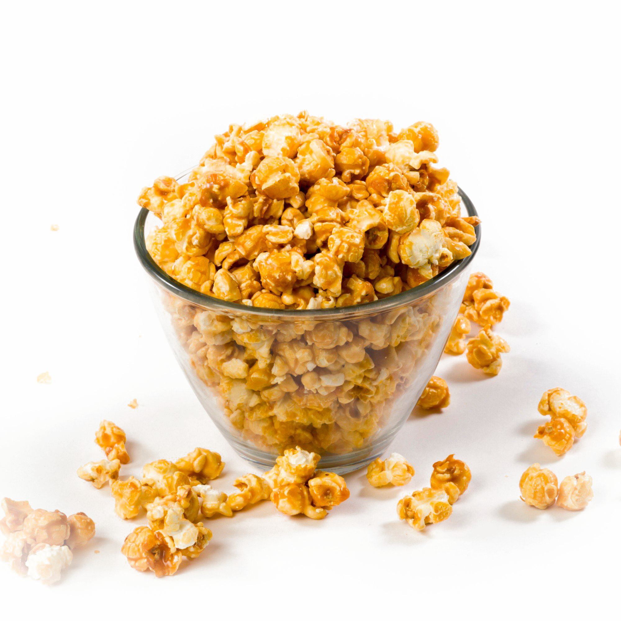 Caramel Popcorn Png Image Background - Popcorn (2000x2000), Png Download