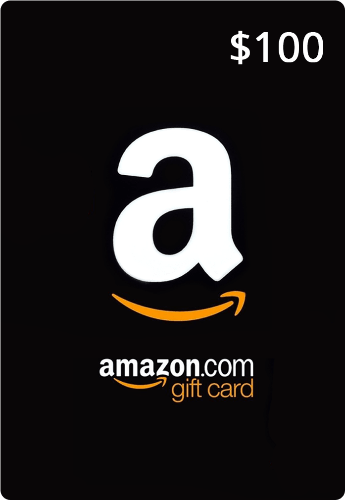 Amazon Logo Png White For Free - Amazon Gift Card 100 (900x1020), Png Download
