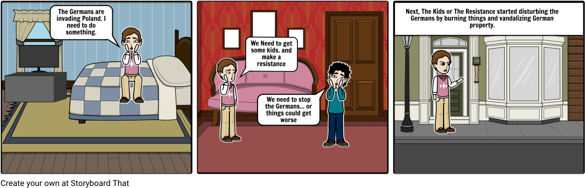 Book Report The Boy Who Challenged Hitler - Comic Strip The Boy Who Challenged Hitler (1164x385), Png Download