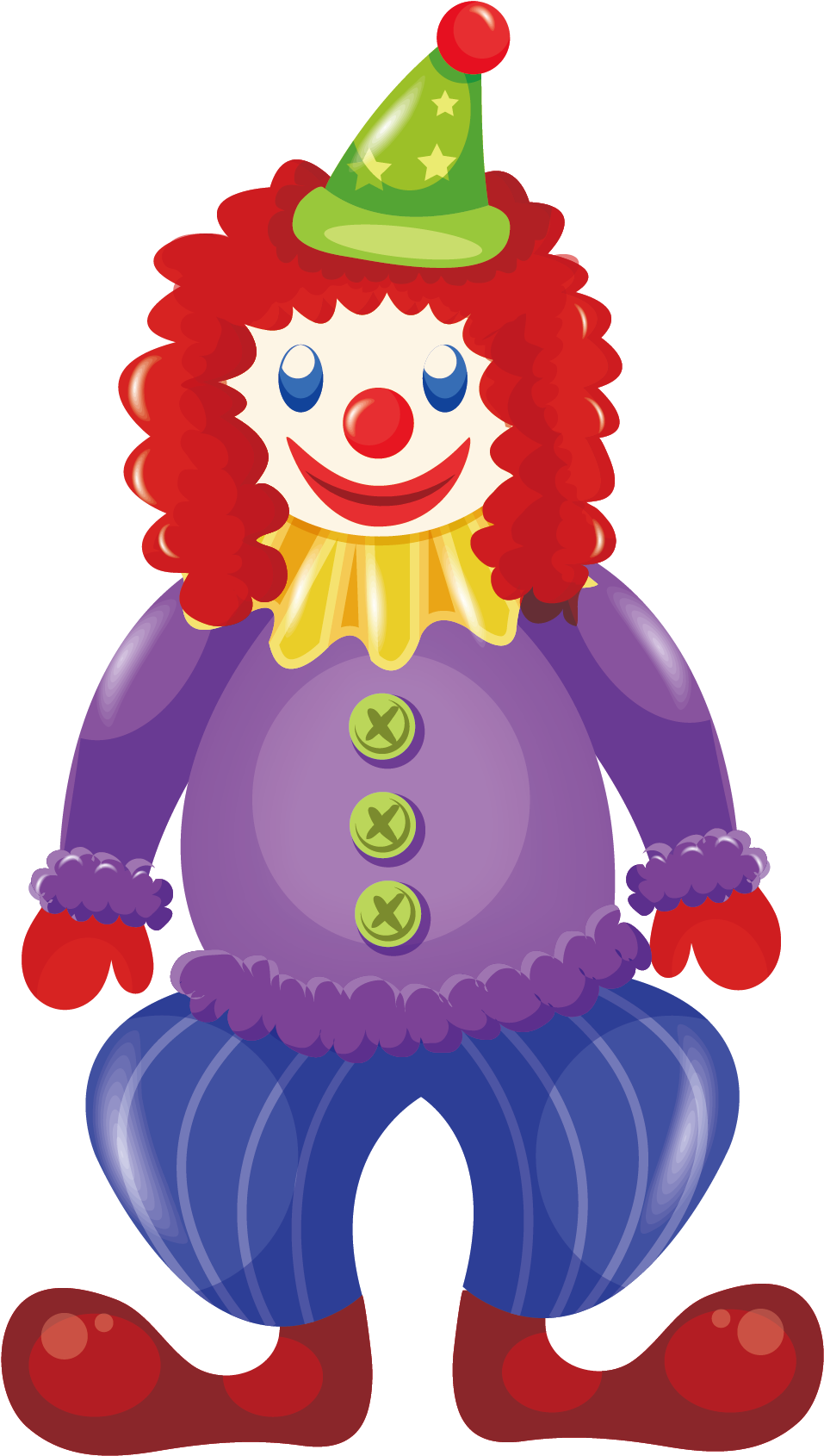 Joker Clown Show Transprent - Clown (2173x2390), Png Download