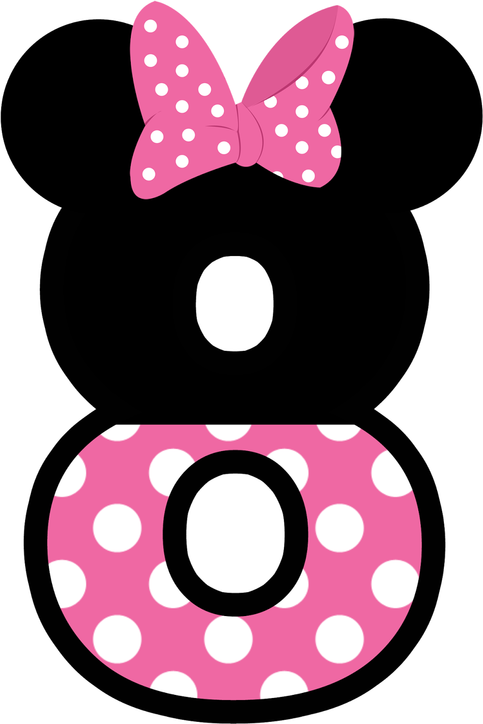 Minnie - Minus - Minnie Mouse Number 9 (286x455), Png Download