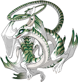 Thylacine F Spiral - Thylacine Flight Rising (350x350), Png Download