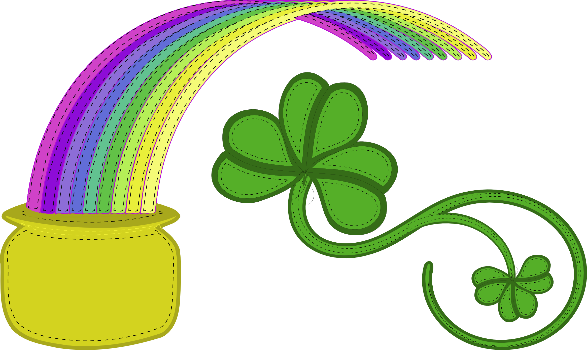 My Other Sites - Free Clip Art St Patricks Day (2331x1392), Png Download