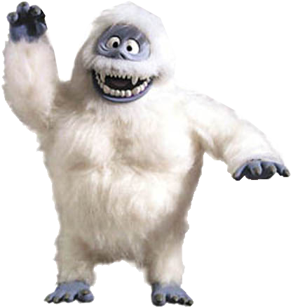 The Abominable Snow Monster Of The North From Rudolph - Abominable Snowman Rudolph The Red Nosed Reindeer (416x482), Png Download
