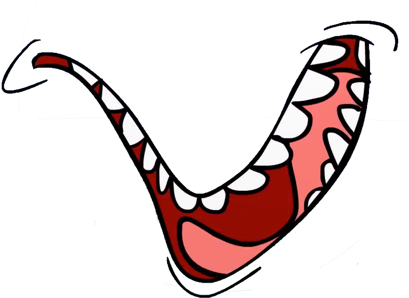 Weird Mouth Open1 - Bubble Weird Face (840x606), Png Download