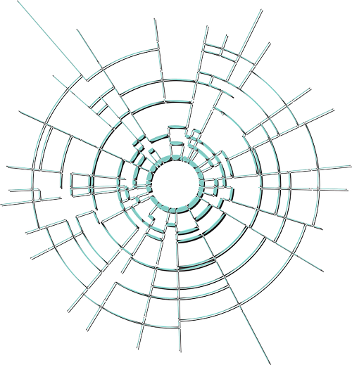 Windshield Replacement In Denver Co - Bullet Hole Glass Vector (500x519), Png Download