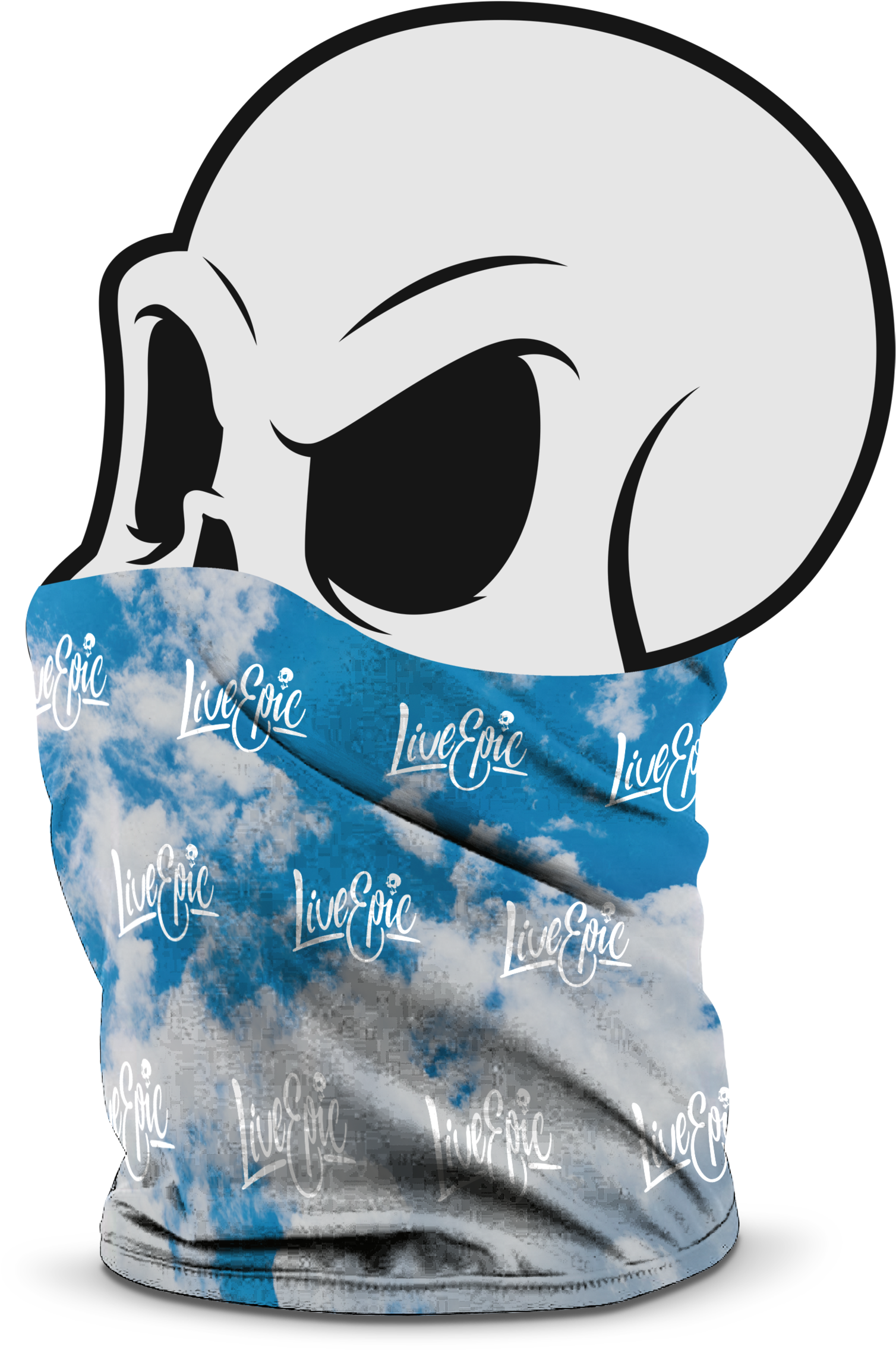 Live Epic Face Protectors - Live Legendary (2048x2416), Png Download
