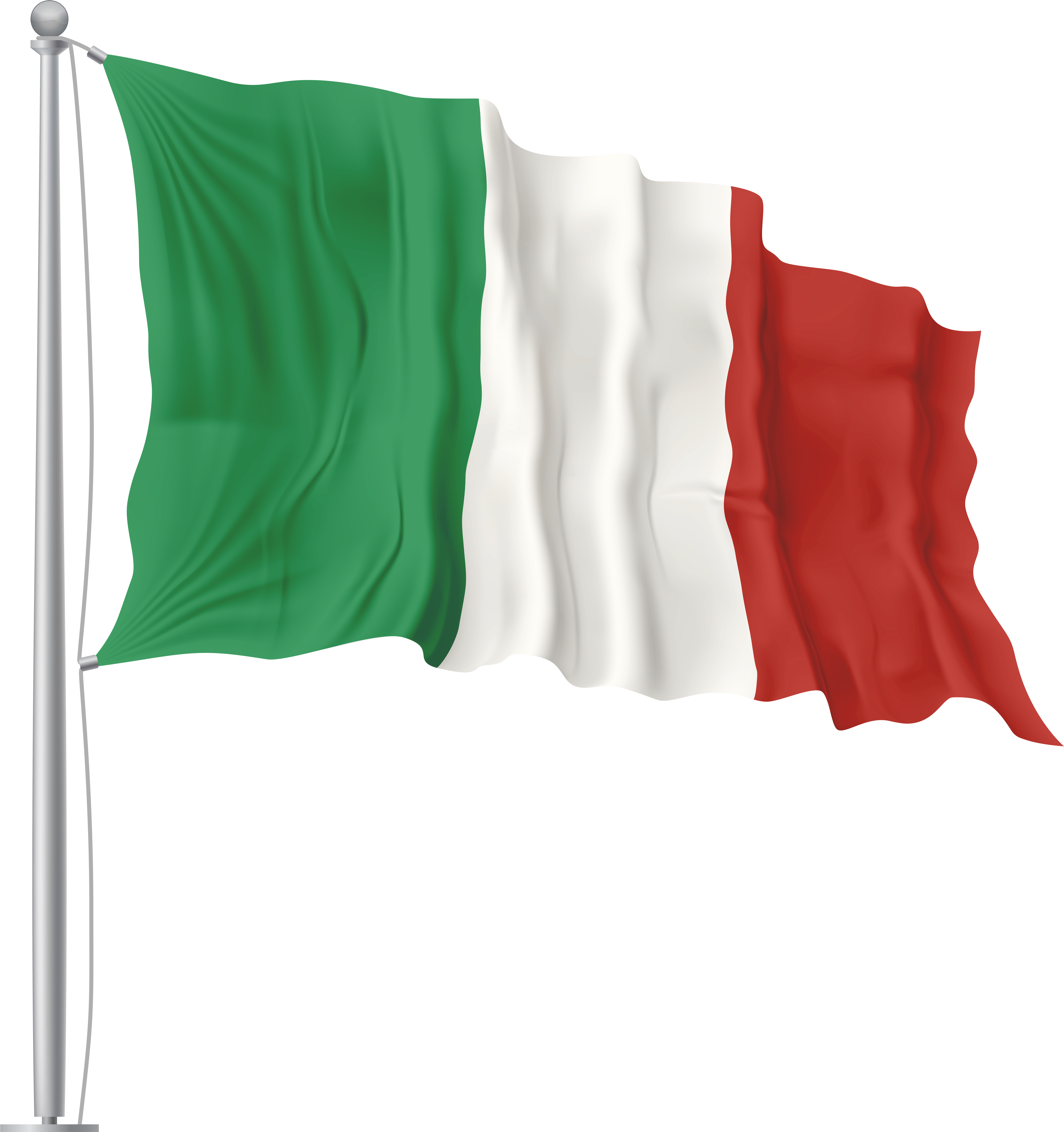Clipart Stock Italian Flag Clipart (7518x8000), Png Download