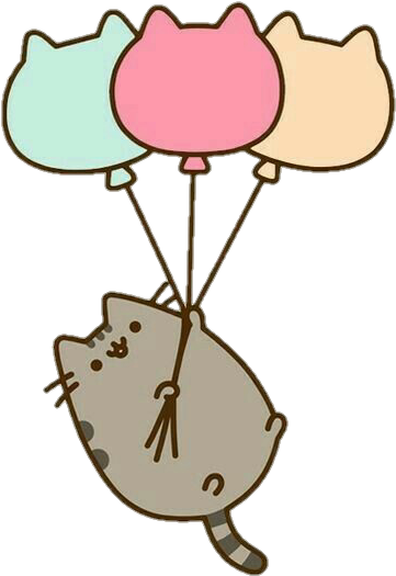 Download Pusheen Cat Clipart Happy Birthday Pusheen The Cat With