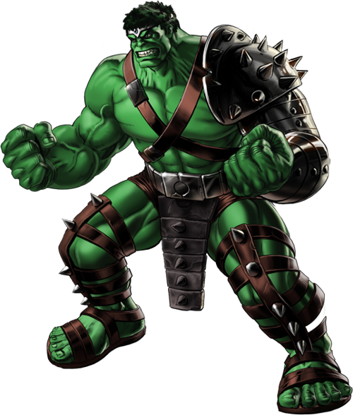 World War Hulk Marvel Avengers Alliance (500x588), Png Download