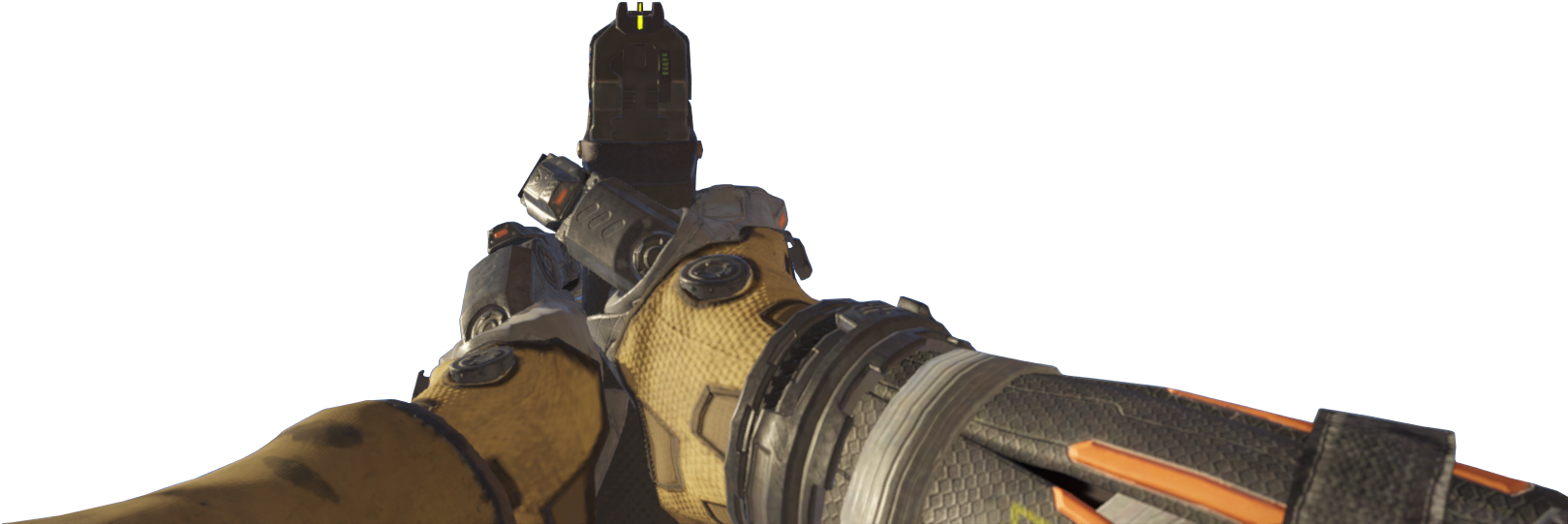 Mr6 Iron Sights Bo3 - Black Ops 3 Mr6 Png (1664x572), Png Download