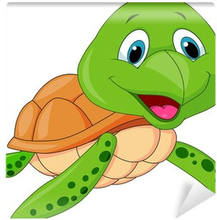 Tortuga De Mar Animada (400x400), Png Download