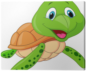 Swimming Turtle Clipart Cute (400x400), Png Download
