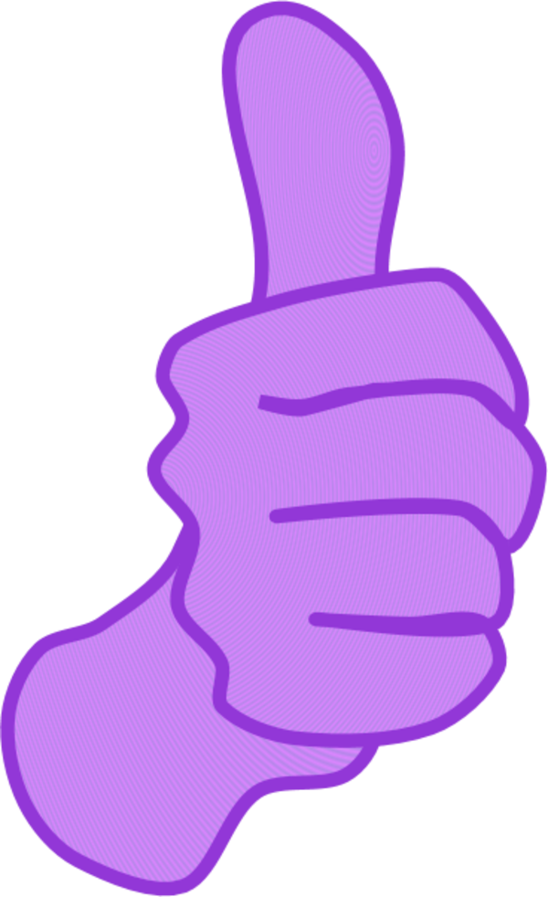Thums Up Hand Arm - Thumbs Up Clip Art (600x982), Png Download