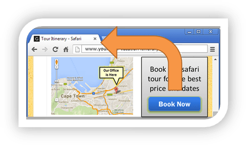 Book Now Button Open Same Window - Book (491x296), Png Download
