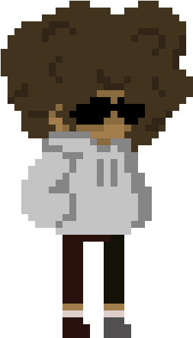 Pixelart Oculos - Pixel Art (380x600), Png Download