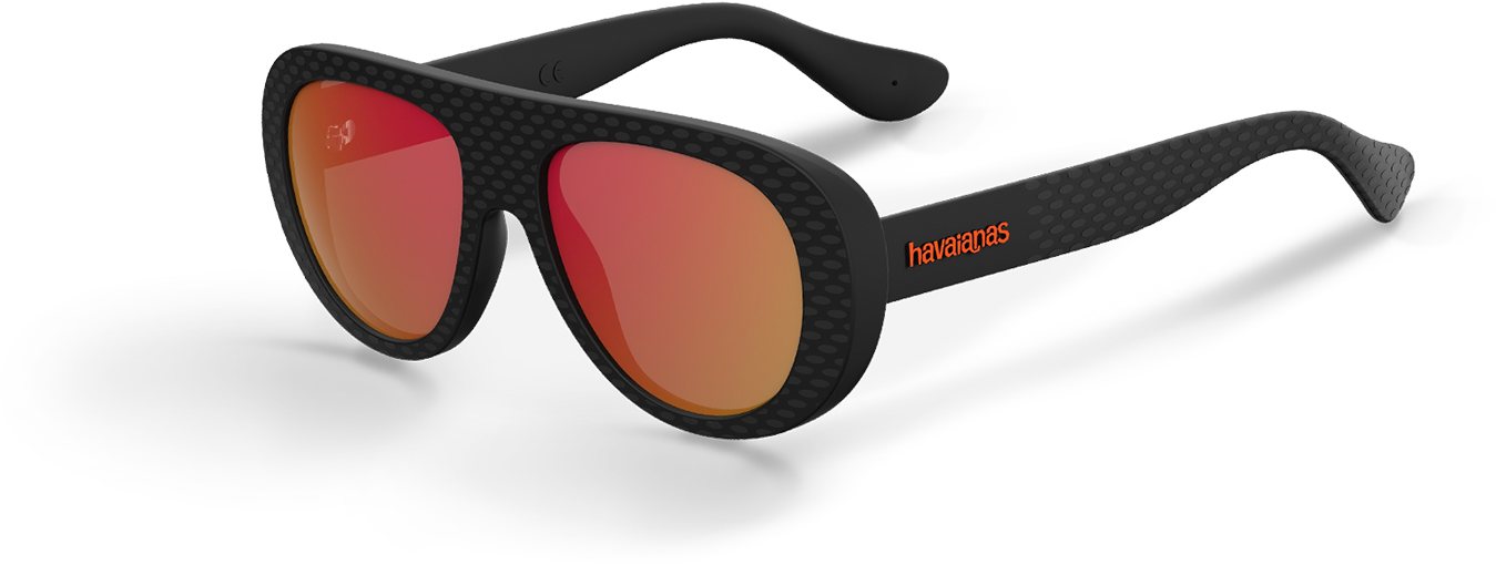 Se A Cidade Maravilhosa Virasse Óculos, Seria Assim - Havaianas Sunglasses Rio/macetate Rubber Finish Matt (1526x694), Png Download