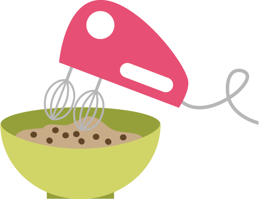 Soup Clipart Stack Bowl - Cookie Dough Clip Art (524x403), Png Download