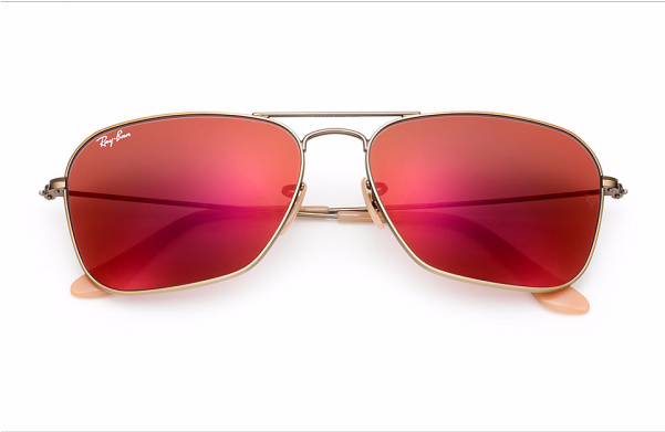 Oculos Ray Ban Rb8303 - Ray Ban Sunglasses Rb 3136 Metal Bronze (600x515), Png Download