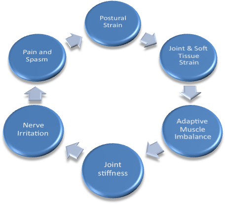 Vicious Cycle Of Pain (550x452), Png Download