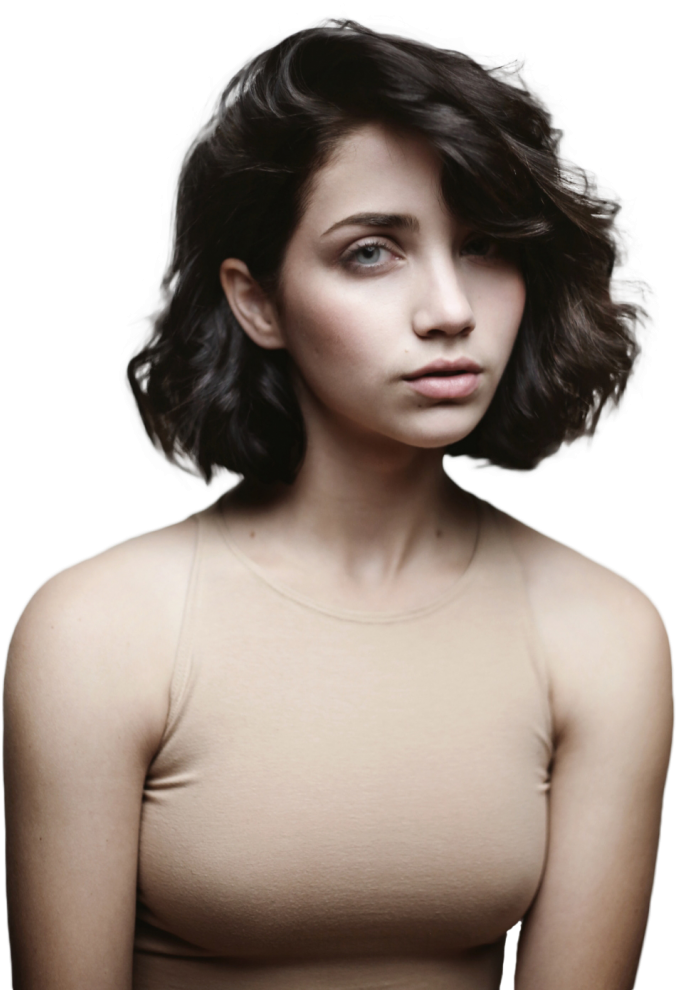 Emily Rudd Png Image Background - Emily Rudd (689x1024), Png Download
