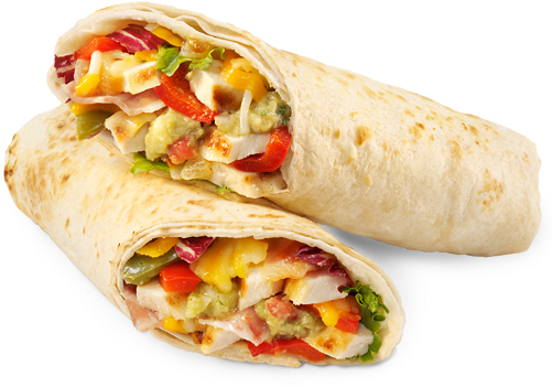 Wraps - Wrap De Pollo Png (500x500), Png Download