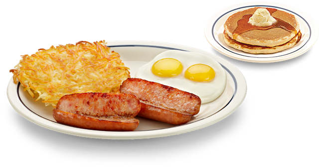 $18 - - Pork Sausage Links Ihop (717x367), Png Download