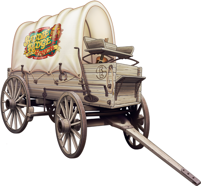 Covered Wagon Clip Art (800x734), Png Download