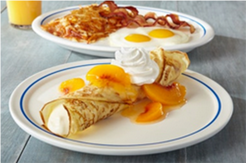 Ihop - Crepe Combo Ihop (500x500), Png Download