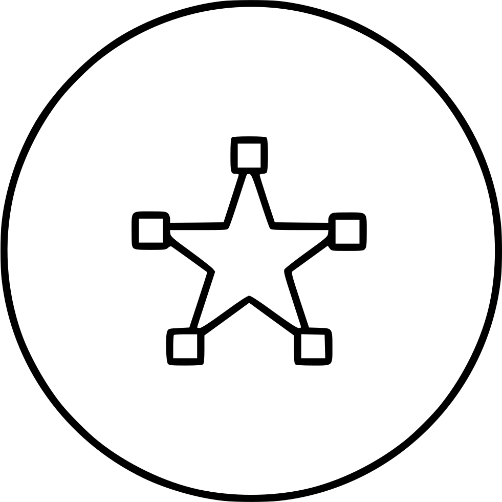 Star Create Creative Design Draw Strokes Comments - Sheriff Badge Clipart (981x980), Png Download