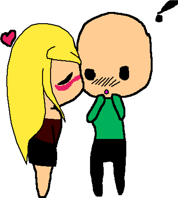 Two People - Link (1000x1000), Png Download